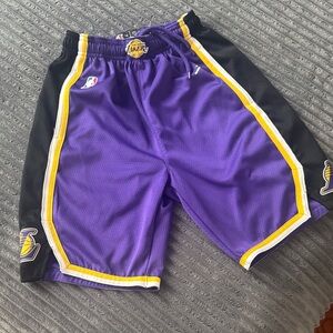 Kids Purple Basketball Shorts